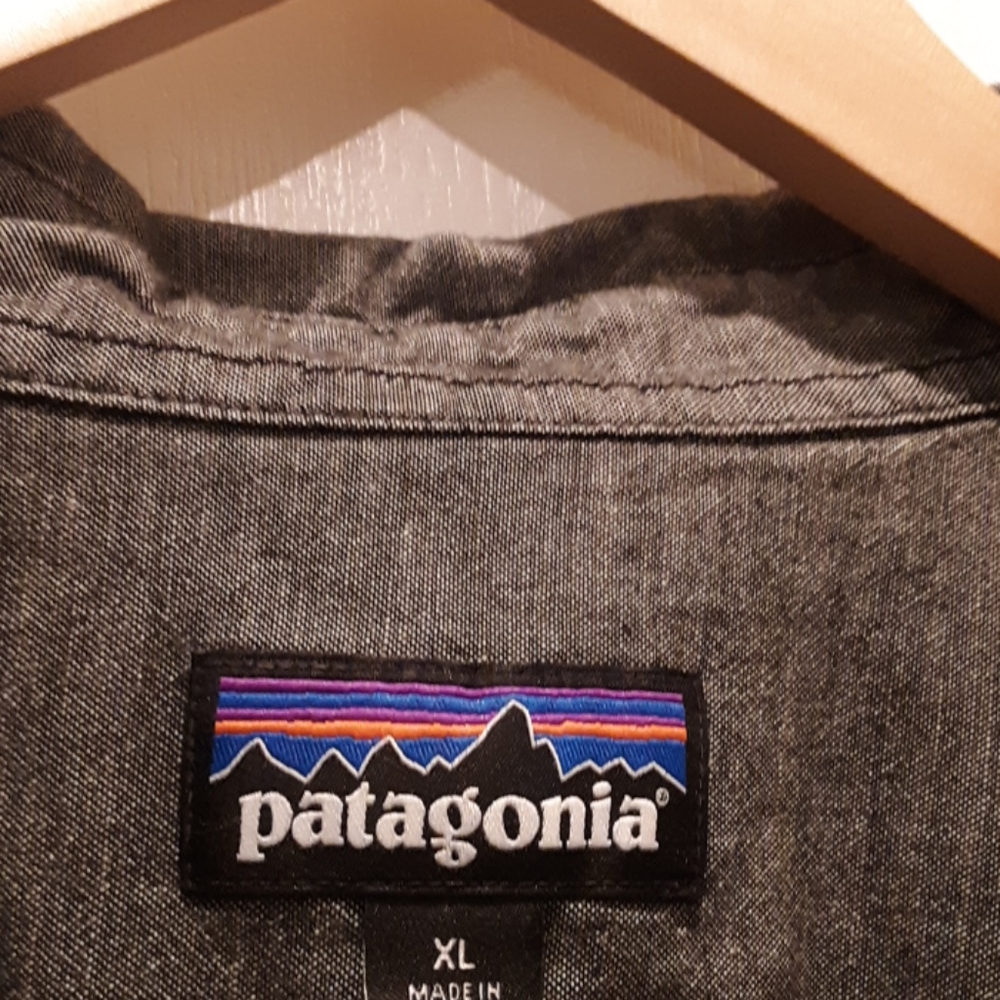 Patagonia, organic cotton, extra large men's shirt